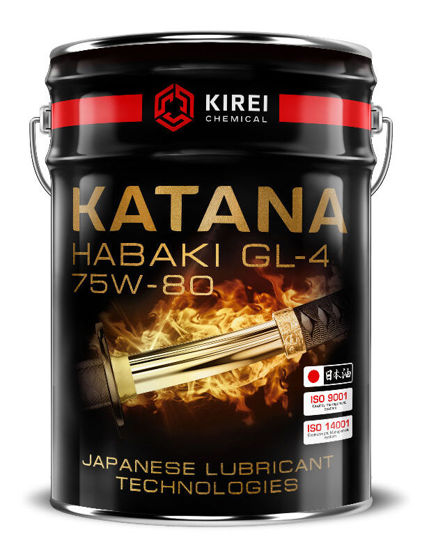 Масло трансмиссионное Katana Habaki 75/80 API GL-4 (20 л.)