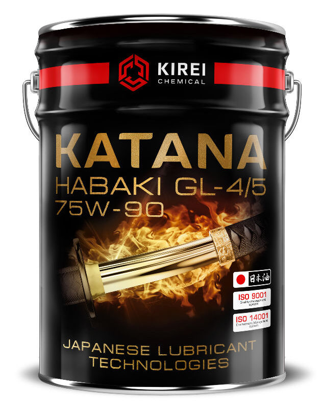 Масло трансмиссионное Katana Habaki 75/90 API GL-4/GL-5 (20 л.)
