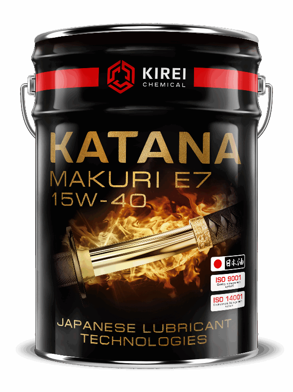 Масло моторное Katana Makuri E7 15/40 API CI-4 Plus/SL (19 л.)
